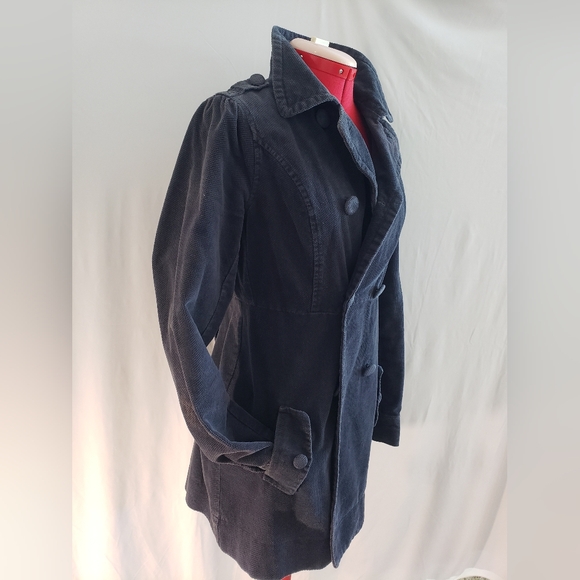 Heritage 1981 Dark Navy Double-Breasted Pea Coat - Picture 2 of 13